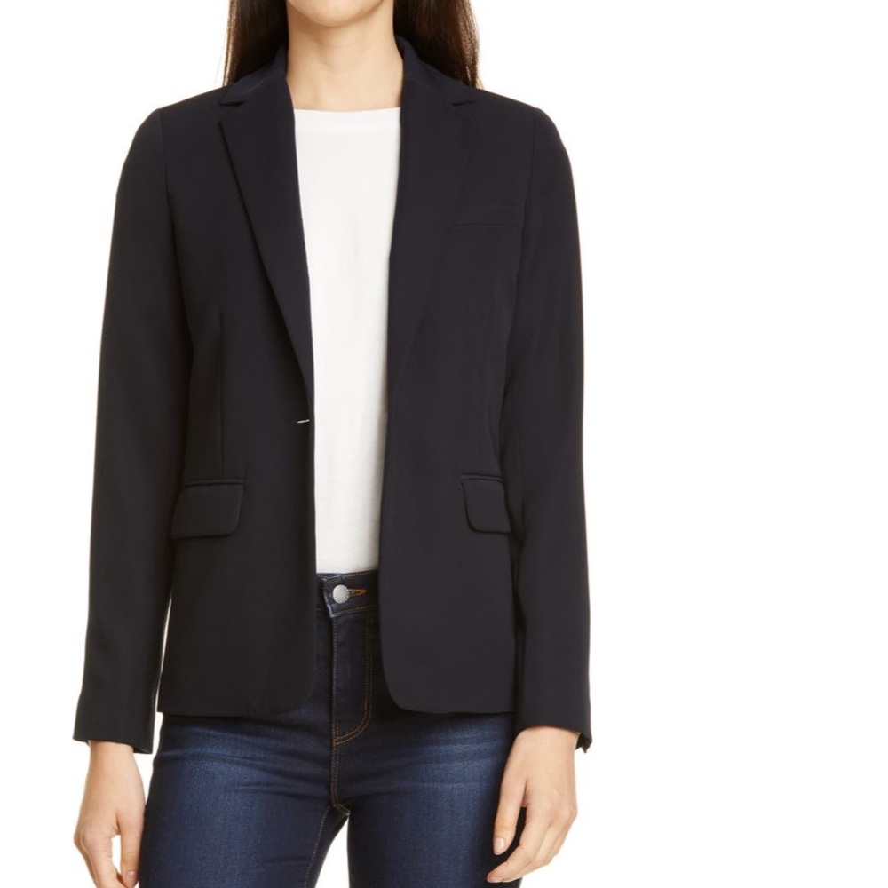 Vince Single Button Blazer